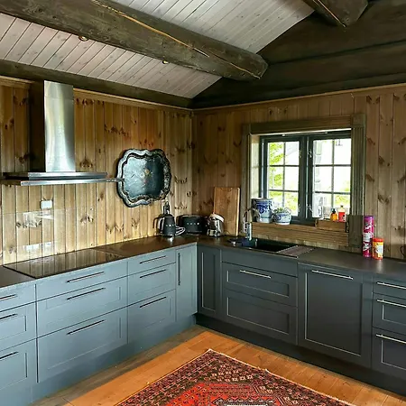 Log With Views Of Jotunheimen Сasa de vacaciones *