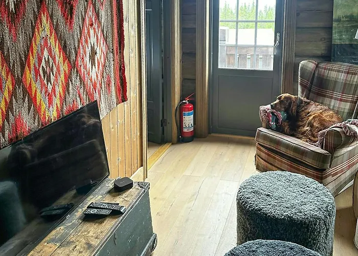 Log With Views Of Jotunheimen Ferienhaus