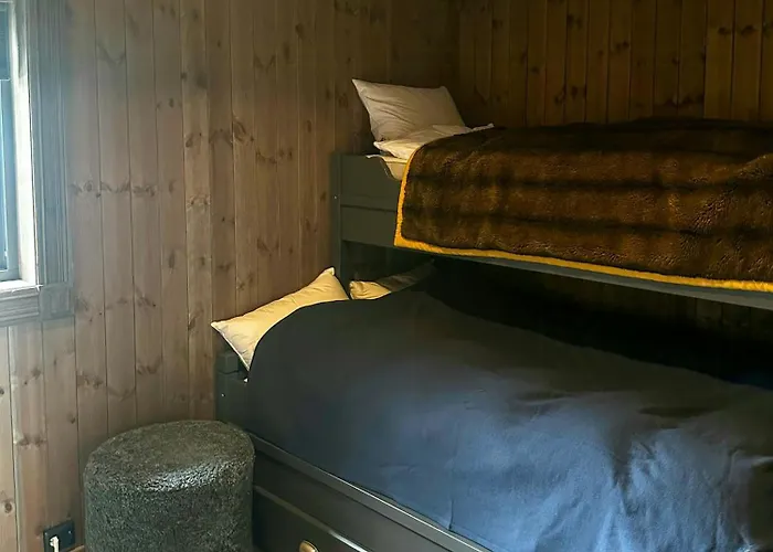 Log With Views Of Jotunheimen Ferienhaus *