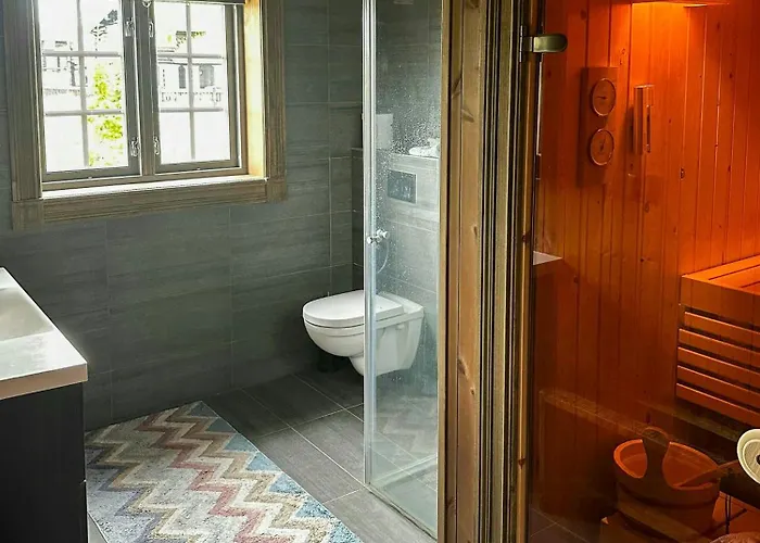 Ferienhaus Log With Views Of Jotunheimen Øyer