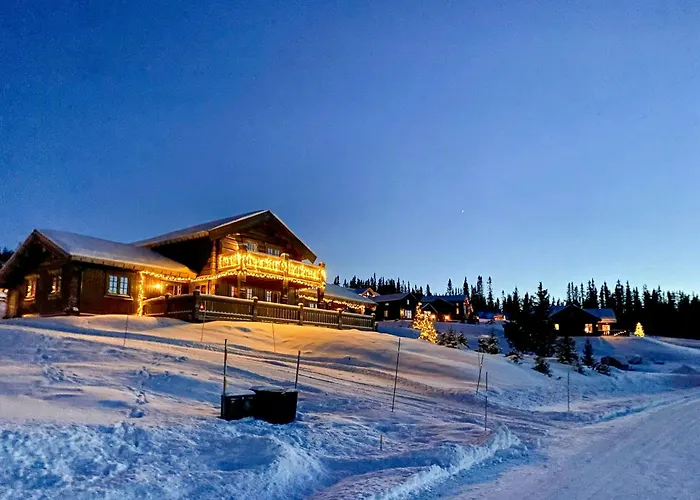 Log With Views Of Jotunheimen Ferienhaus