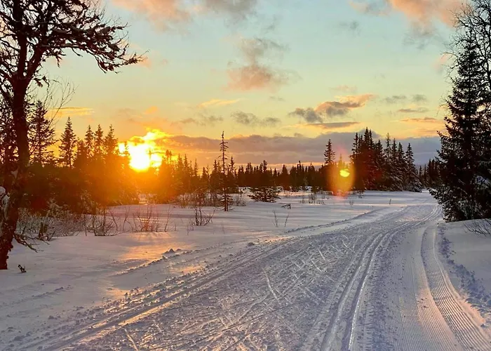 Log With Views Of Jotunheimen Ferienhaus