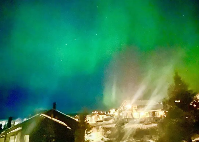Log With Views Of Jotunheimen Ferienhaus *